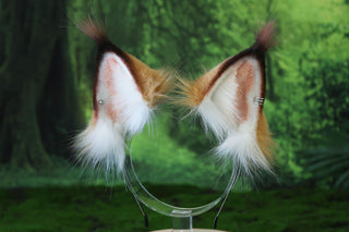 Somali cat ears and tail lynx cat tug tail butt plug and ears kemonomimi kitten tail and ear kitten therian anime cosplay jungle cat ears and tail furry