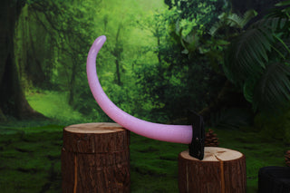 Super Motion Silicone Tail base, 15 inch Realistic Swinging Furry Tail, Animal Cosplay Costume Hypermotion Silicone Tail kemonomimi therian