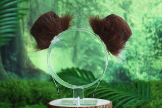 coffee white Shepherd dog tail and ear set Shiba Inu dog ear and tail plug set dog tail animal cosplay petplay puppy ear and tail set puppy tail