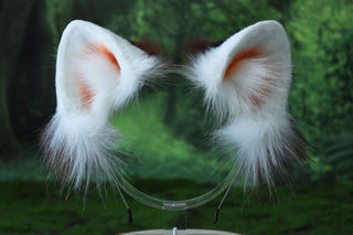 Realistic faux fur red panda ear and tail butt plug lesser panda ear and tail kemonomimi firefoxtherian anime cosplay raccoon ear and tail furry gift