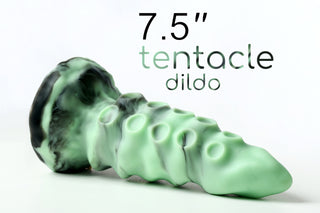 7.5 inches silicone tentacle dildo - fantasy dildo - fantasy sex toy - adult toy - sextoys for couple - silicone toy - bug dildo - mature