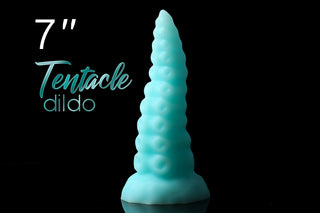 7 inches silicone tentacle dildo - fantasy dildo - silicone dildo - fantasy sex toy - adult toy - sextoys for couple - silicone toy - bug dildo - mature